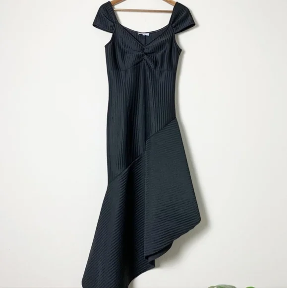 Opening Ceremony Black Lotus Mermaid Dress - Formal Gown